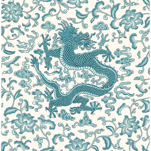 Scalamandré Chi'en Dragon Peel + Stick Wallpaper