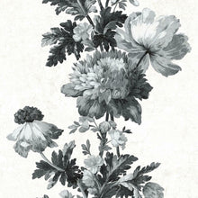 Load image into Gallery viewer, Vintage Floral Stripe Peel + Stick Wallpaper
