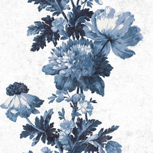 Load image into Gallery viewer, Vintage Floral Stripe Peel + Stick Wallpaper
