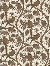 Load image into Gallery viewer, Scalamandré Balinese Peacock Peel + Stick Wallpaper
