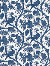 Load image into Gallery viewer, Scalamandré Balinese Peacock Peel + Stick Wallpaper
