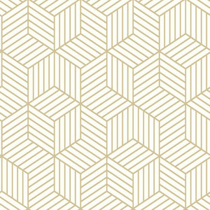 Hexagon Peel + Stick Wallpaper