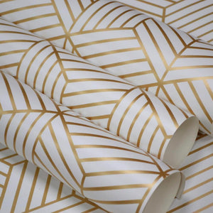 Hexagon Peel + Stick Wallpaper