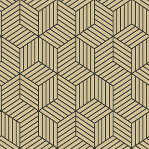 Hexagon Peel + Stick Wallpaper