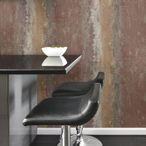 Oxidized Metal Peel + Stick Wallpaper