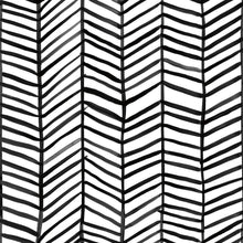 Load image into Gallery viewer, Sketched Herringbone Peel + Stick Wallpaper
