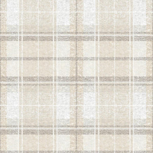 Tweed Plaid Peel + Stick Wallpaper