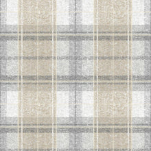 Load image into Gallery viewer, Tweed Plaid Peel + Stick Wallpaper
