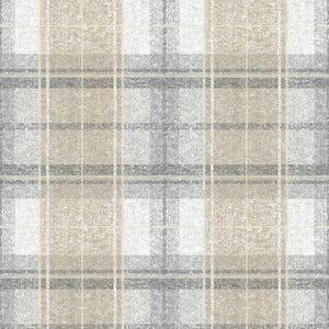 Tweed Plaid Peel + Stick Wallpaper