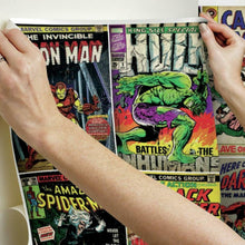 Load image into Gallery viewer, Marvel Comic Cover Peel + Stick Mural
