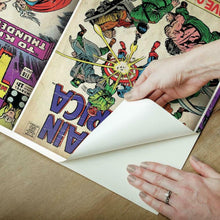 Load image into Gallery viewer, Marvel Comic Cover Peel + Stick Mural
