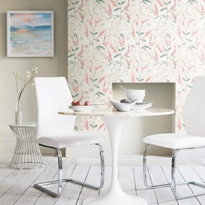 Watercolor Floral Sprig Peel + Stick Wallpaper