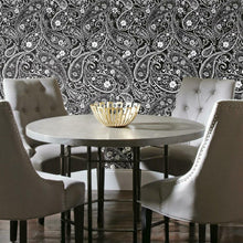 Load image into Gallery viewer, Paisley Peel + Stick Wallpaper
