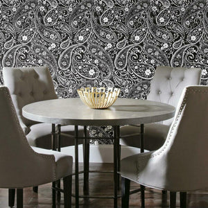 Paisley Peel + Stick Wallpaper