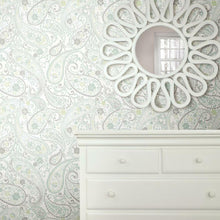 Load image into Gallery viewer, Paisley Peel + Stick Wallpaper
