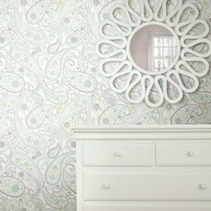 Paisley Peel + Stick Wallpaper