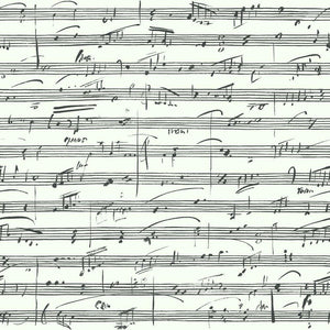 Music Notes Peel + Stick Wallpaper