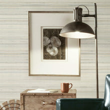 Load image into Gallery viewer, Faux Bamboo Grasscloth Peel + Stick Wallpaper
