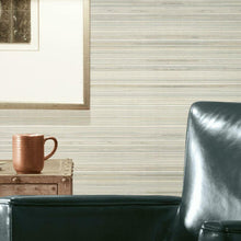 Load image into Gallery viewer, Faux Bamboo Grasscloth Peel + Stick Wallpaper
