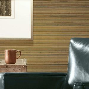 Faux Bamboo Grasscloth Peel + Stick Wallpaper