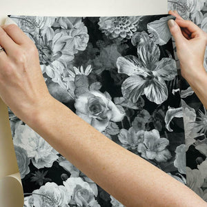 Vintage Blooms Peel + Stick Wallpaper