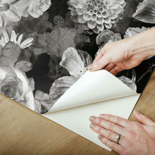 Load image into Gallery viewer, Vintage Blooms Peel + Stick Wallpaper
