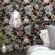 Vintage Blooms Peel + Stick Wallpaper