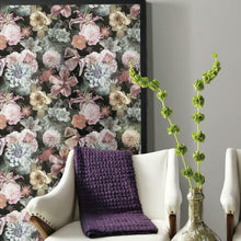 Load image into Gallery viewer, Vintage Blooms Peel + Stick Wallpaper
