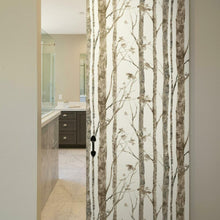 Load image into Gallery viewer, Birch Trees Peel + Stick Wallpaper
