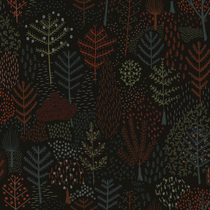 Folklore Trees Peel + Stick Wallpaper