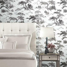 Load image into Gallery viewer, Oriental Toile Peel + Stick Wallpaper
