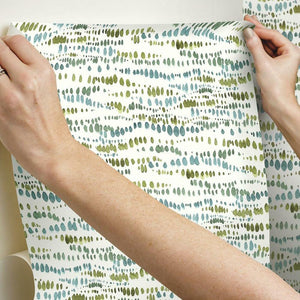 Painted Dots Peel + Stick Wallpaper