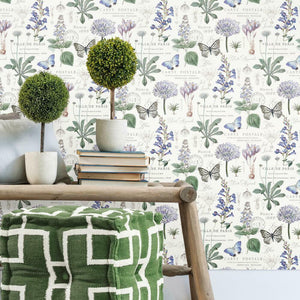 French Garden Peel + Stick Wallpaper