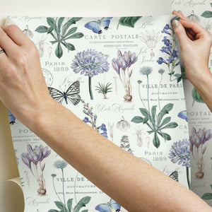 French Garden Peel + Stick Wallpaper