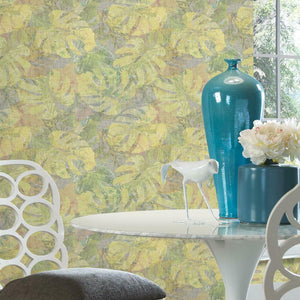 Jungle Leaf Canopy Peel + Stick Wallpaper