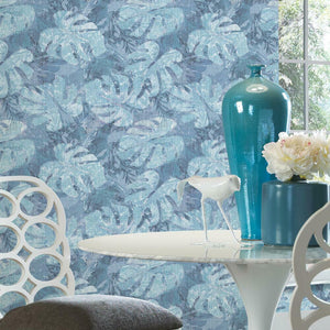 Jungle Leaf Canopy Peel + Stick Wallpaper