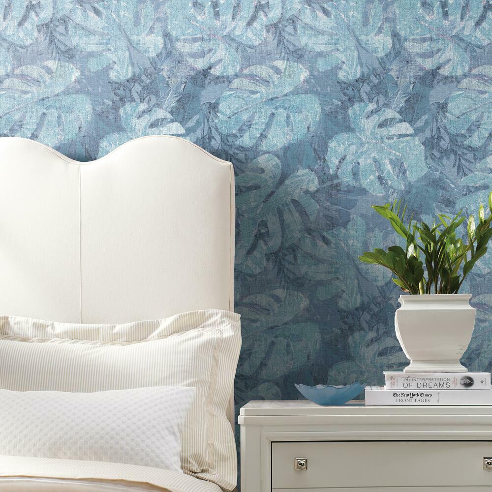 Jungle Leaf Canopy Peel + Stick Wallpaper