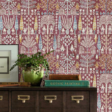 Load image into Gallery viewer, Persian Ikat Peel + Stick Wallpaper
