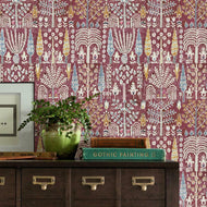 Persian Ikat Peel + Stick Wallpaper