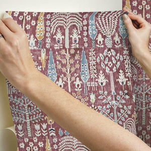 Persian Ikat Peel + Stick Wallpaper