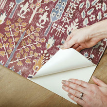 Load image into Gallery viewer, Persian Ikat Peel + Stick Wallpaper
