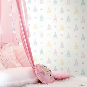 Disney Princess Castle Peel + Stick Wallpaper