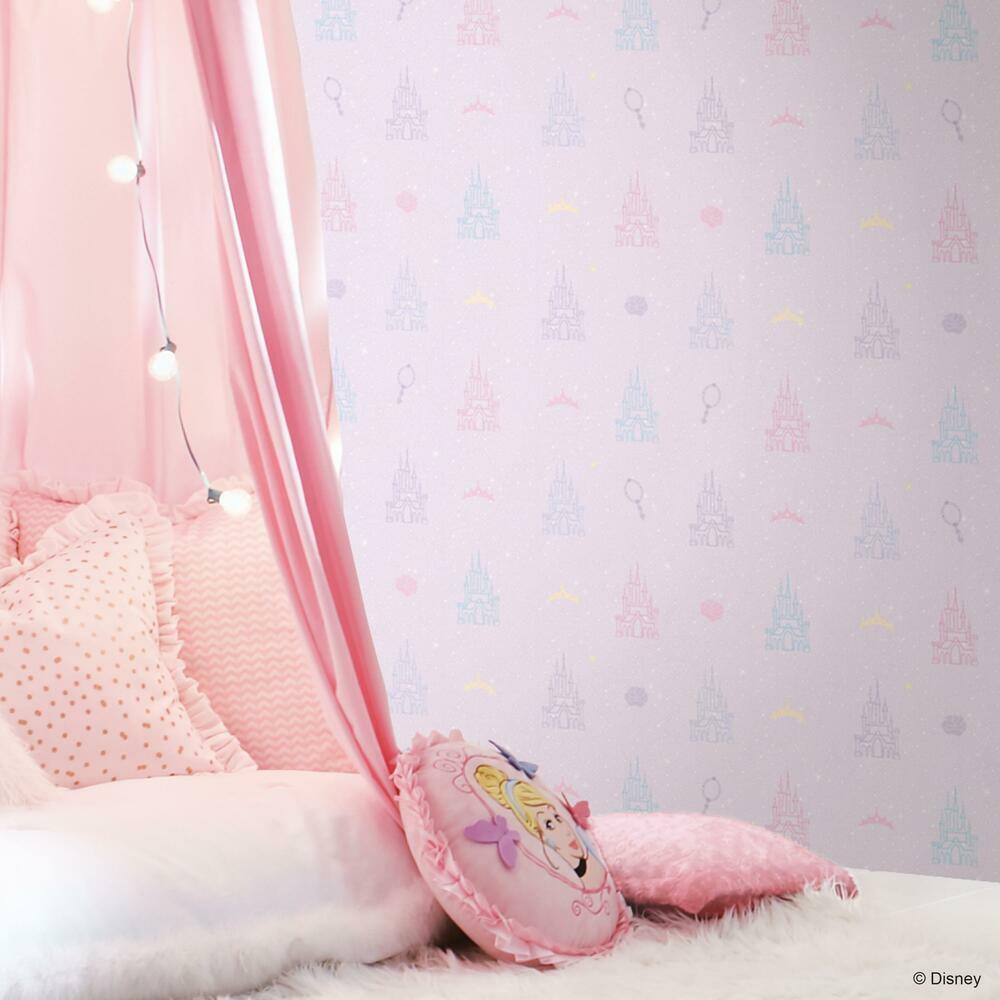 Disney Princess Castle Peel + Stick Wallpaper