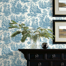 Load image into Gallery viewer, Waverly Country Life Toile Peel + Stick Wallpaper
