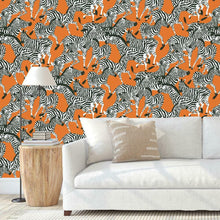 Load image into Gallery viewer, Waverly Herd Together Peel + Stick Wallpaper
