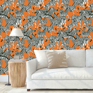 Waverly Herd Together Peel + Stick Wallpaper