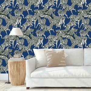 Waverly Herd Together Peel + Stick Wallpaper