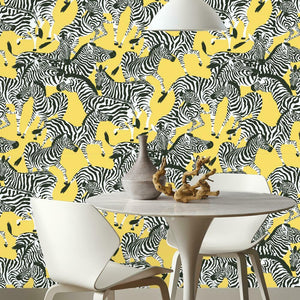 Waverly Herd Together Peel + Stick Wallpaper