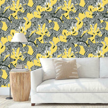 Load image into Gallery viewer, Waverly Herd Together Peel + Stick Wallpaper
