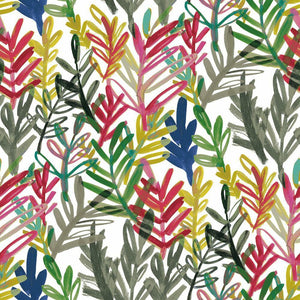 Waverly Vibrant Canvas Peel + Stick Wallpaper